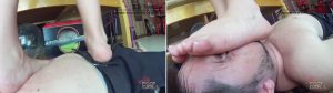 超清，女孩板鞋疯狂踩脸，身上每一处地方都踩到