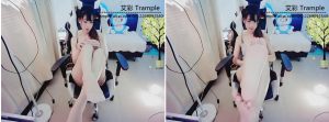 超级甜美少女直播，大白玉腿，你敢不跪
