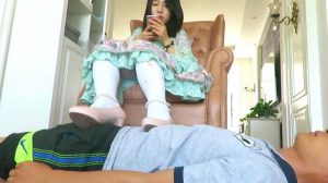跆拳道女主小裙子高跟生活化调教！