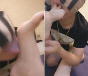 【milanna】裸足深喉调教军人警犬