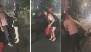 【芷晴】醉汉深夜猥琐女司机反遭tj