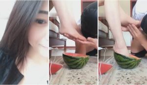 高傲殿下-玉足配西瓜