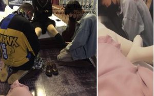 【Verin维因】暴打让维妮的狗闻维因的脚 狗子宁死不屈