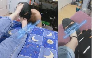 【冰冰女王s】日常运动后臭袜子闷死贱狗-97LZTD-61