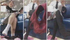 【嘉小妈】学生第一视角诱惑，各种袜子羞辱-97LZTD-263