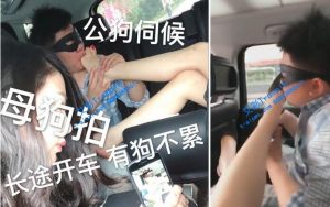 【歌迪丝S】开车途中调公狗，母狗拍摄-97LZTD-100222269