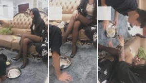 【小贝】足喂食 圣水 极度羞辱-97LZTD-1360