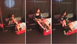 【玉娘女女】帆布鞋暴力虐女M-97LZTD-1392