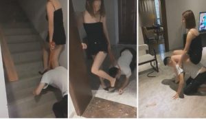 00后玉娘刺激楼道调狗-97LZTD-1466