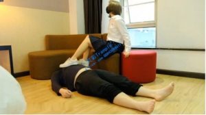 制服小姐姐白袜耐克踩踏tj-97LZTD-101222330