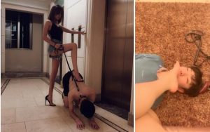 【巴宝莉】电梯口羞辱【宝爷版】-97LZTD-1246