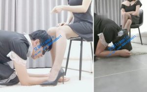 【虫虫】1004号被严苛主人教育（耳光、踩脸、踢裆、蛇鞭） G-191206-34