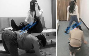【Holy女王】御姐裸足虐小弟弟