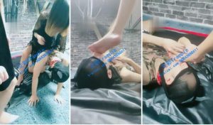 【柒染殿下】玩狗蛋脚奴口水场羞辱