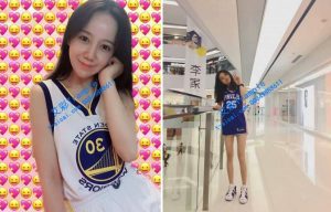 身高181女篮漂亮队员的大脚