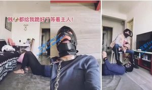 【美离子S】圣水专场羞辱，遛狗钻胯（双上帝视角）