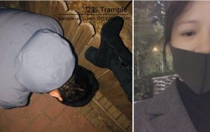 【昔颜S】刺激！遛人畜，脏鞋底，被外国人询问，路人拍照（下部）
