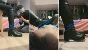 【美唯大小姐】长靴喂食数据线抽到哭着求饶