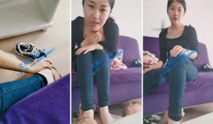【久儿女王】御姐风运动鞋臭棉袜虐狗