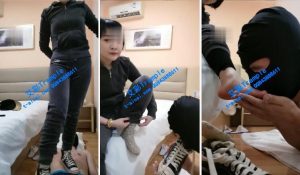 【yingsu】素人帆布鞋棉袜虐狗
