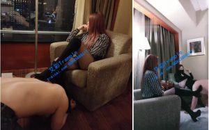 【嘉昕S】圣水淋浴，丝足诱惑，深喉插到爆