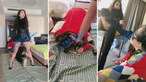【歌迪丝S】教母狗舔脏鞋底,钻跨