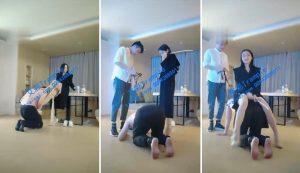 【情侣主宇王】双S暴力调教绿帽奴