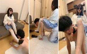 南乔大小姐 教育同学口水耳光踩踏骑马鞋底 -97LZTD-1918334