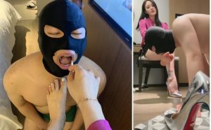 【筱月S】威严女王卑微厕奴求圣水