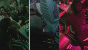 【双子姬S】超震撼！十一位女主KTV群调【完整版】-97LZTD-1919052