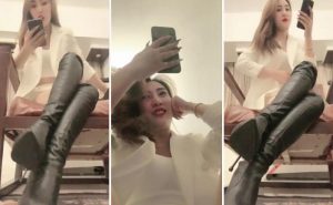 萱萱女蒂S一视角口水跺脸踩踏语言辱骂-97LZTD-1919627