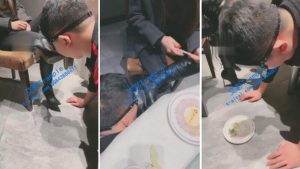 【宛凝S】【TJ】饭桌下的贱狗 吃残羹剩饭-97LZTD-1919667