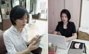 【黑丝诱惑】某服装商场素女洋洋的原味黑丝高筒靴踩踏舔脏鞋底