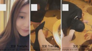VIVI调教现实中的朋友踩踏羞辱闻肉丝-97LZTD-1920227