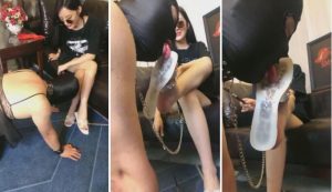 【倾倾小主】超脏拖鞋让狗舔-97LZTD-81905