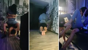 宇王S情侣上课之绿帽奴被踩的哇哇叫-97LZTD-100045