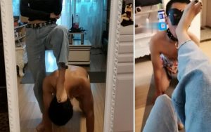 【暴力美学女王】运动风主子羞辱家犬-97LZTD-82193