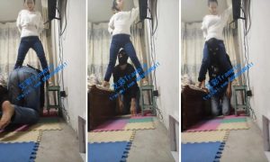 狗狗钻胯大腿夹脖子骑脖颈放屁-97LZTD-82266