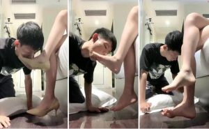 Coco梵S骑马奴太瘦全是骨头把女王都个疼了喂食-97LZTD-82355
