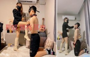 上海猫熙S刑奴踢裆耳光狂扇-97LZTD-82365