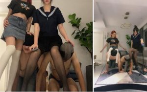 伊茜S双S双M丝袜的玩法而且肌肉白长了拖不动主人-97LZTD-82374