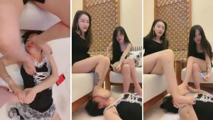 【沐夏大大】羞辱大片裸足深喉害羞母狗【双视角】-97LZTD-82445