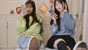 【玉女】双模特POV第一视角羞辱（无声）-YC-201013-5