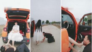 悦主S户外公路粗口辱骂周末路人真多-97LZTD-82538