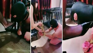 KinaQUEEN暴打犯错的家畜-97LZTD-82093