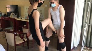 【泽泽女主】性感高跟鞋踢裆踩下体碾压下体 -YC-200911-3