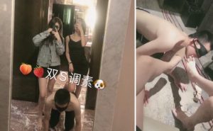 【桃子大大】双S强迫路人舔脚-97LZTD-82270