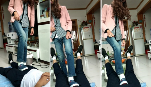 长腿熟女初次踩踏-97LZTD-82761