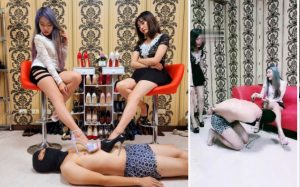 台湾妲己S双女王狠抽-97LZTD-82823
