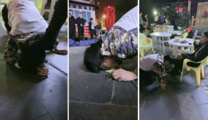 【诺曦S】热搜户外遛狗引围观当着群众语言羞辱辱骂史上最刺激-97LZTD-82848